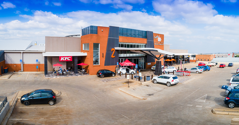 Mall entrance